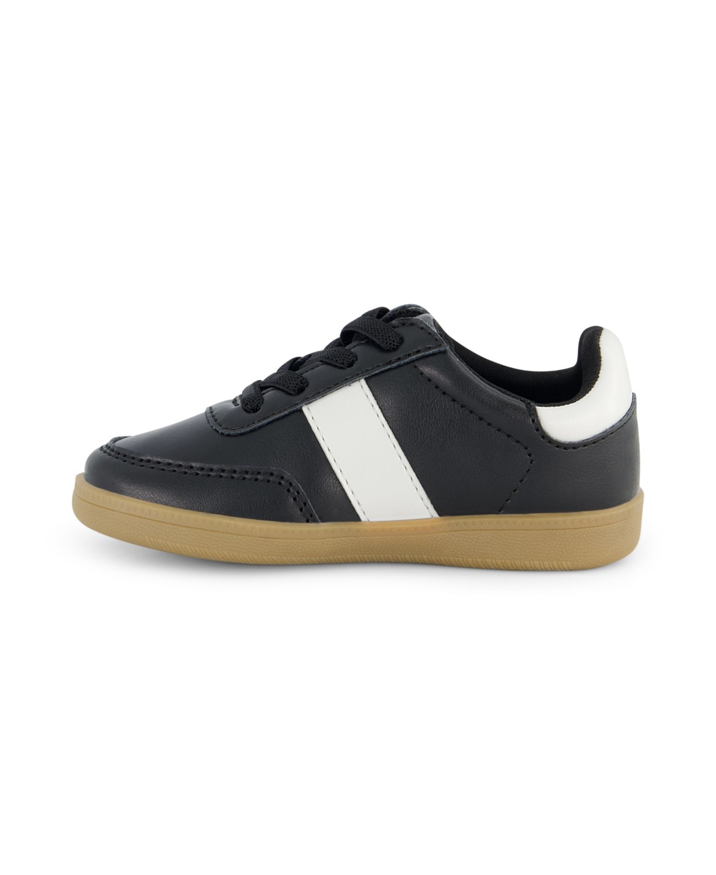 Кроссовки DKNY Dylan Damian Low Top Sneaker для мальчиков-малышей, цвет: Чёрный — фото 2