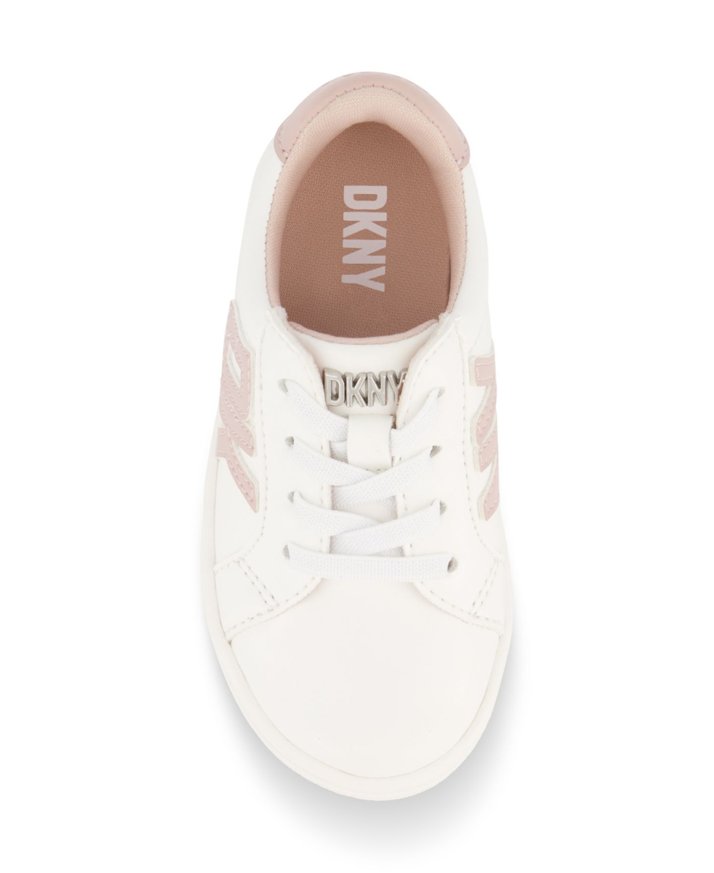 Кроссовки DKNY Gretchen Bonnie Casual Sneaker для девочек-малышей, цвет: Белый — фото 6