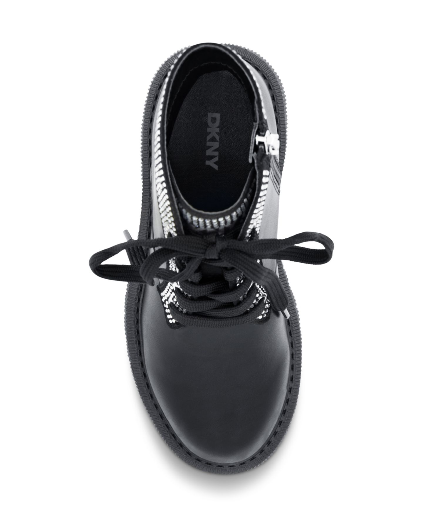 Ботинки DKNY Ava Arlyn Combat Boot для девочек, цвет: Чёрный — фото 6