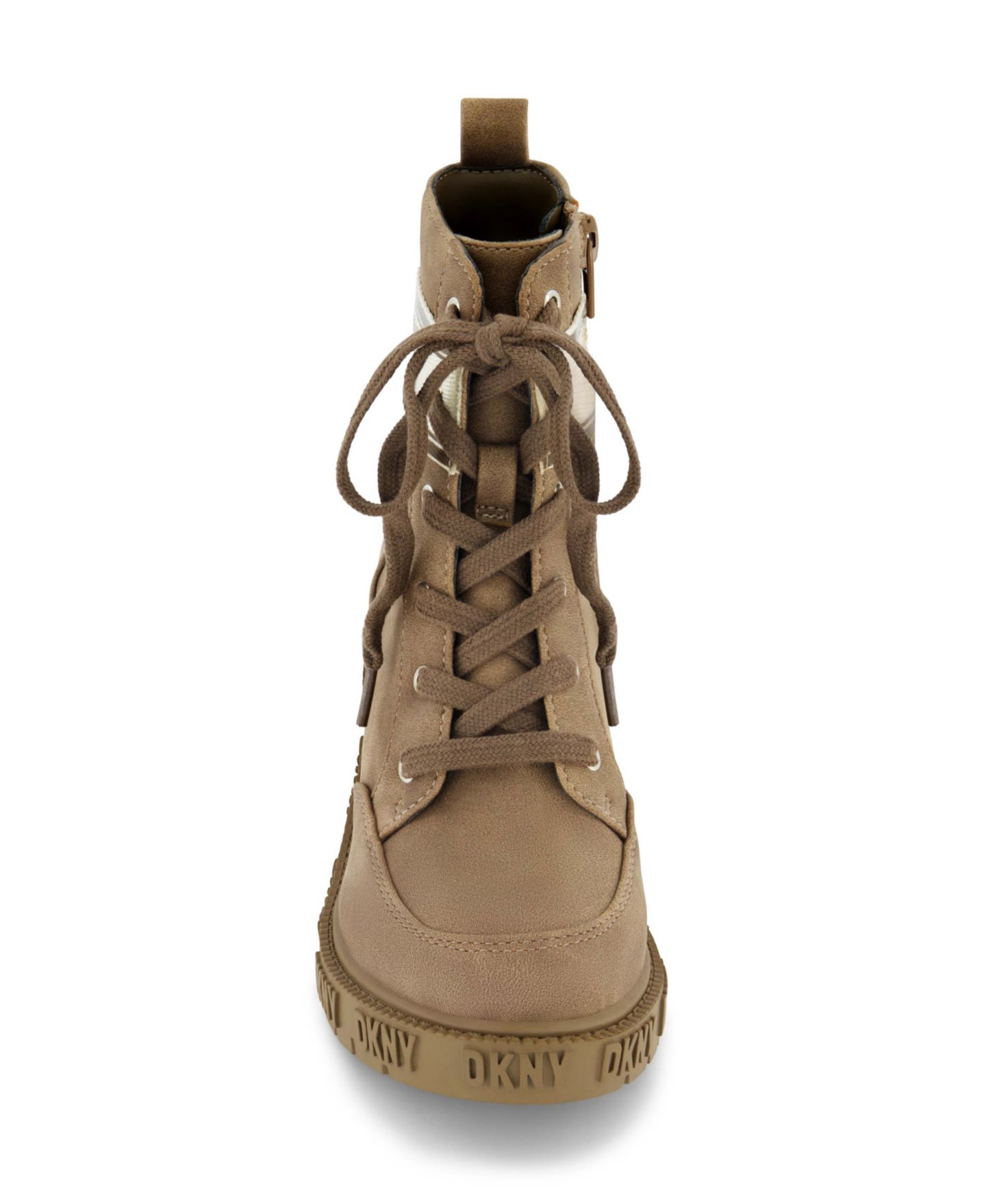 Ботинки DKNY Hayley Hira Combat Boot для девочек, цвет: Коричневый — фото 4