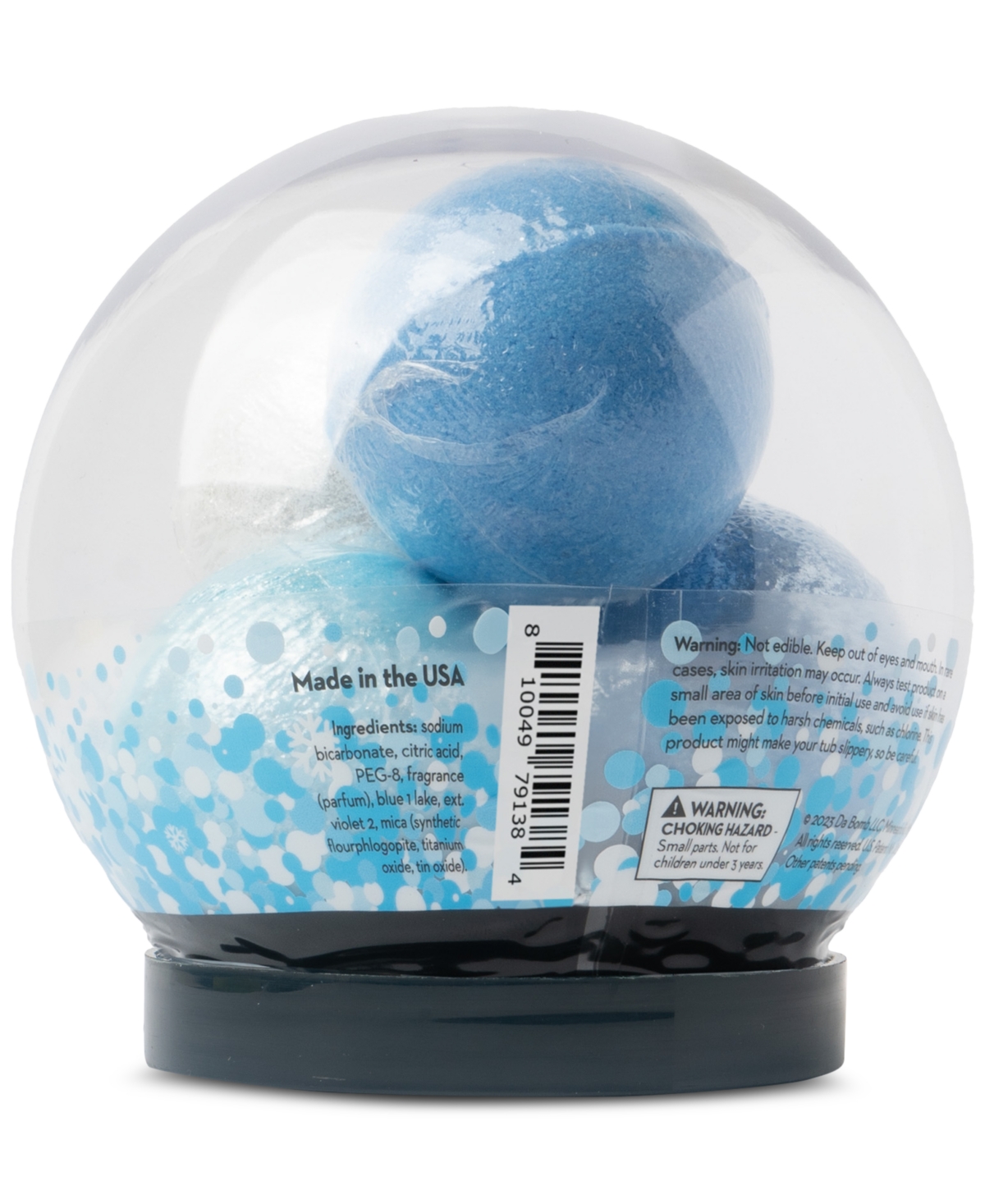 Da Bomb 4-pc. Snow Globe Mini Bath Bomb Set In No Color