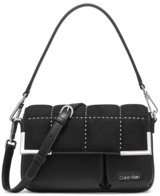 Calvin Klein - Mica Small Quilted Stud Crossbody