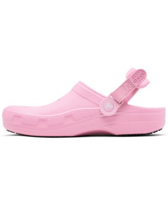 Crocs Women's On-The-Clock Work Slip-On Clogs from Finish Line