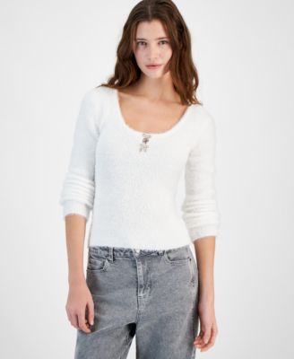 Macy's heart sweater best sale