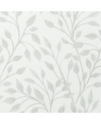 Premium 2-Panel Light Filtering Curtains - Semi Sheer for Living Room, Bedroom, Kitchen - 52" x 108" - Vine Sage