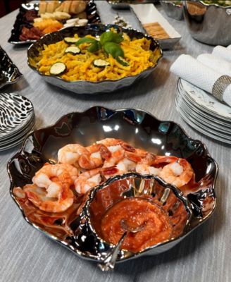 Gold-Silver Tone Coast Chip Dip