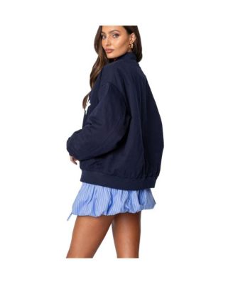 Women's Big Apple Oversized Bomber Jacket