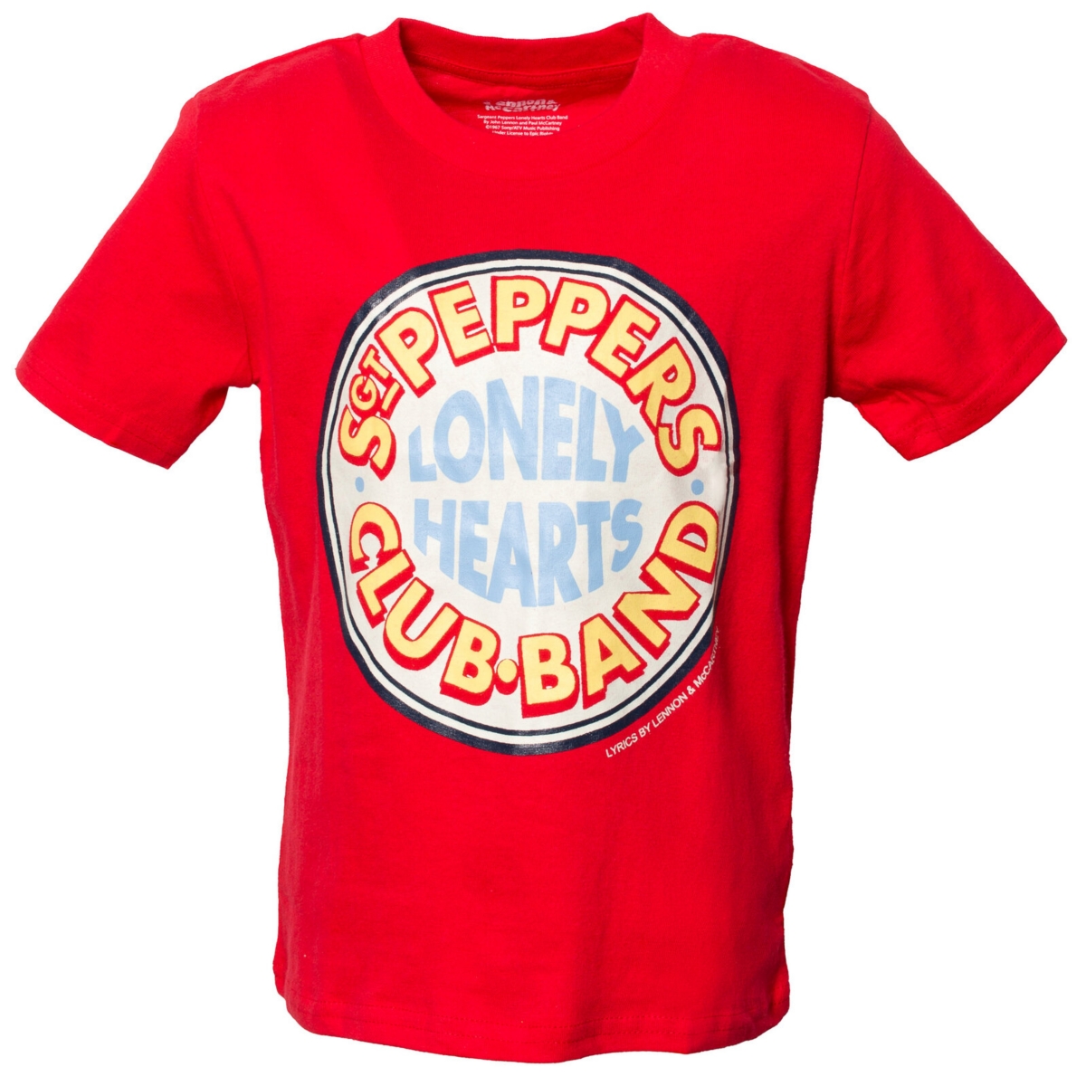 Lyrics by Lennon and McCartney Boys 3 Pack Graphic T-Shirts to