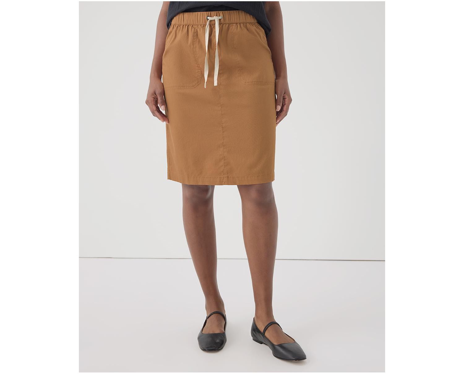 Women's Organic Cotton Daily Twill Skirt