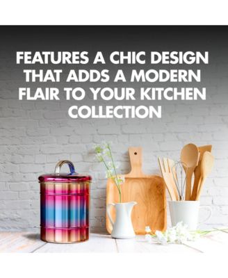 Rainbow Metal Canister - Medium