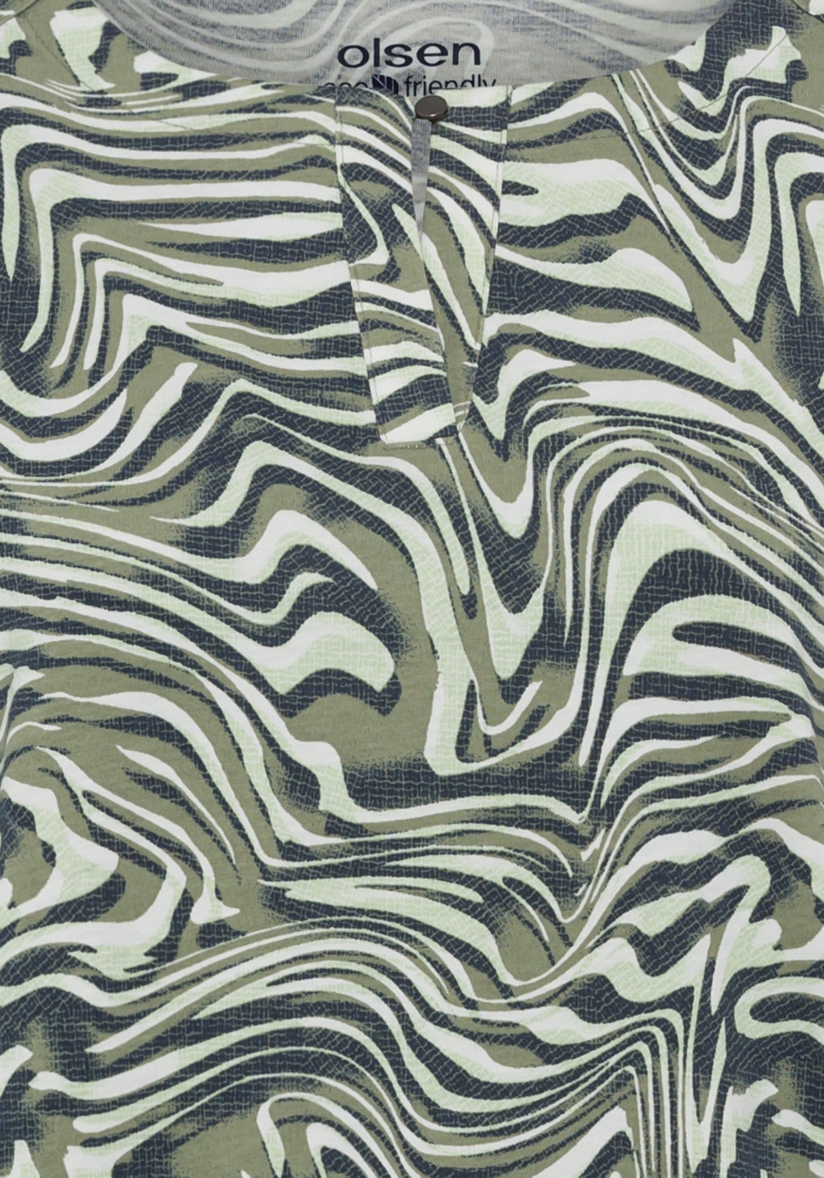 Olsen Women's Swirl Pattern T-Shirt