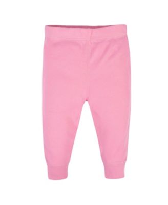 Baby Girls Active Pants, 4 Pack