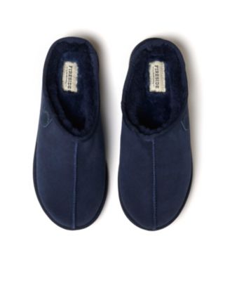 Dearfoams Men's Fireside By Grafton Genuine Shearling Clog