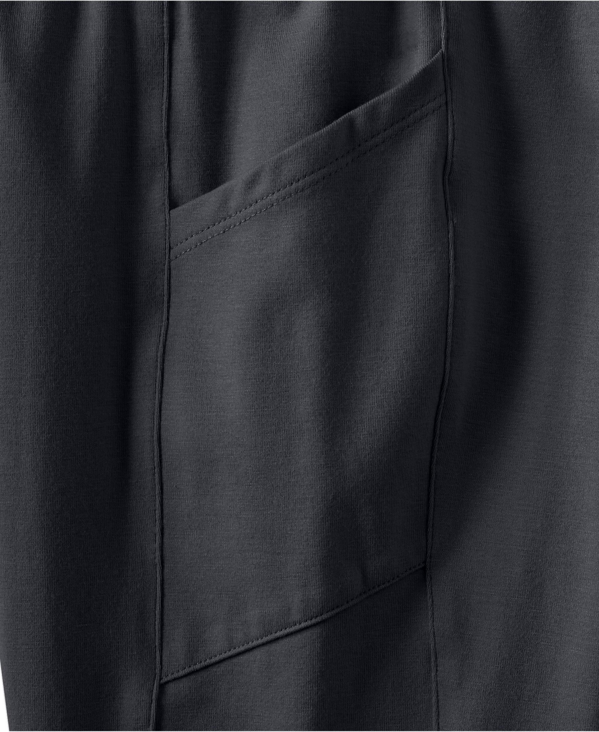 Lands' End Big Girls Plus Tough Cotton Bike Short with Pockets