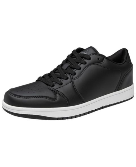 Мужские кроссовки Alpine Swiss Nate Fashion Sneakers Casual Low Top Comfortable Tennis Shoes, цвет: Чёрный