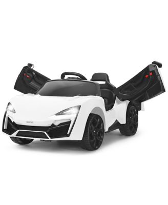 12V Kids Ride On Car 2.4G RC Electric Vehicle w/ Lights MP3 Openable Doors