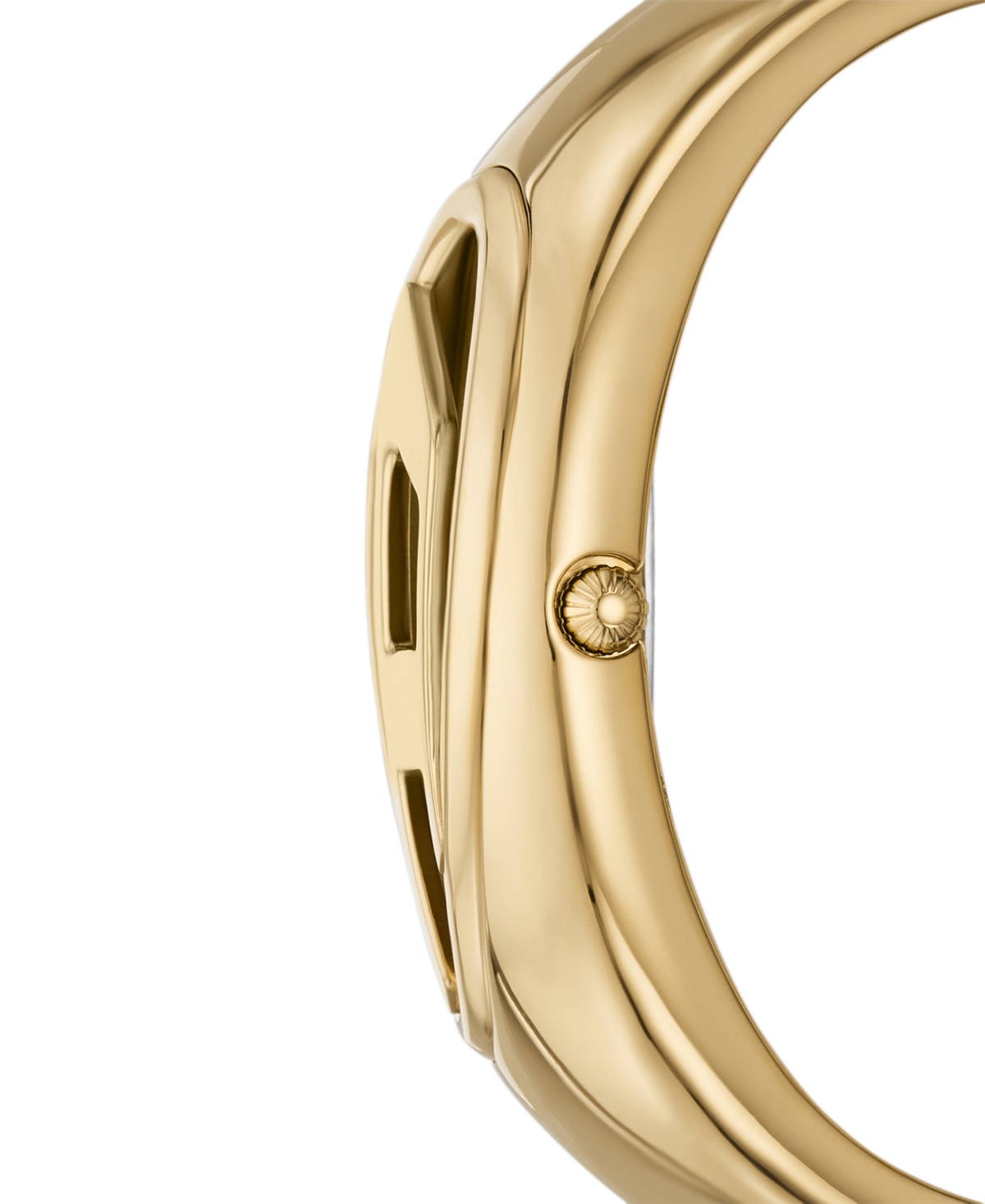 Diesel Women's Wonder-d Quartz Two-hand Gold Stainless Steel 24mm In Gold