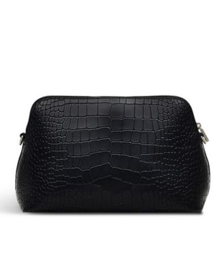Liverpool Street 3.0 Faux Croc Zip Top Crossbody Bag