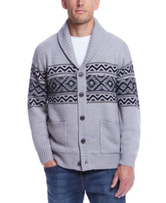 Macy's men's sweaters cardigans hotsell