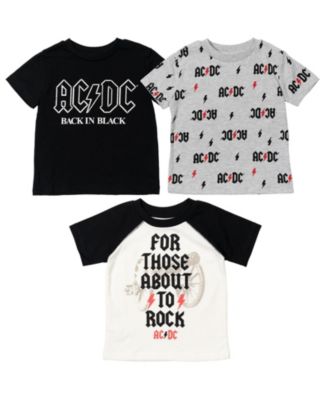AC/DC Boys 3 Pack T-Shirts to - Macy's