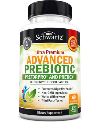 Prebiotics for Advanced Gut Health - Immune System Support - 120ct