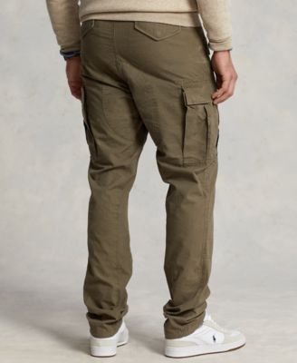Men's Big & Tall Classic Tapered Fit Canvas Cargo Pants	
