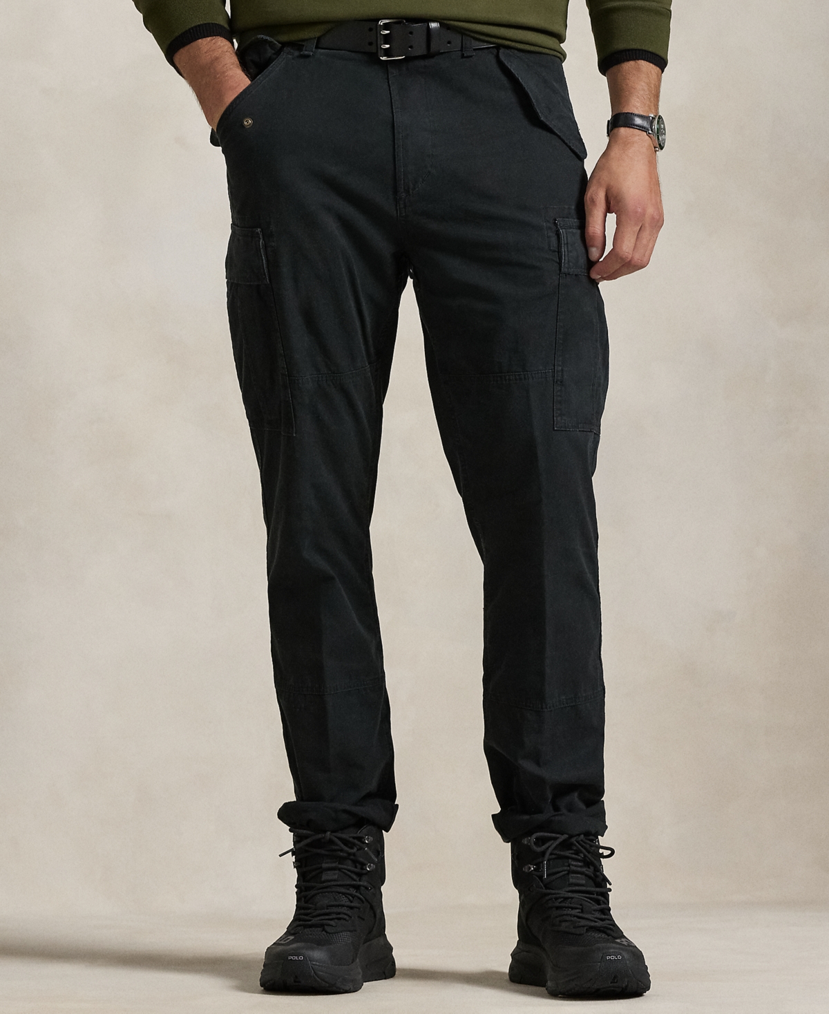Polo Ralph Lauren Men's Big & Tall Classic Tapered Fit Canvas Cargo Pants