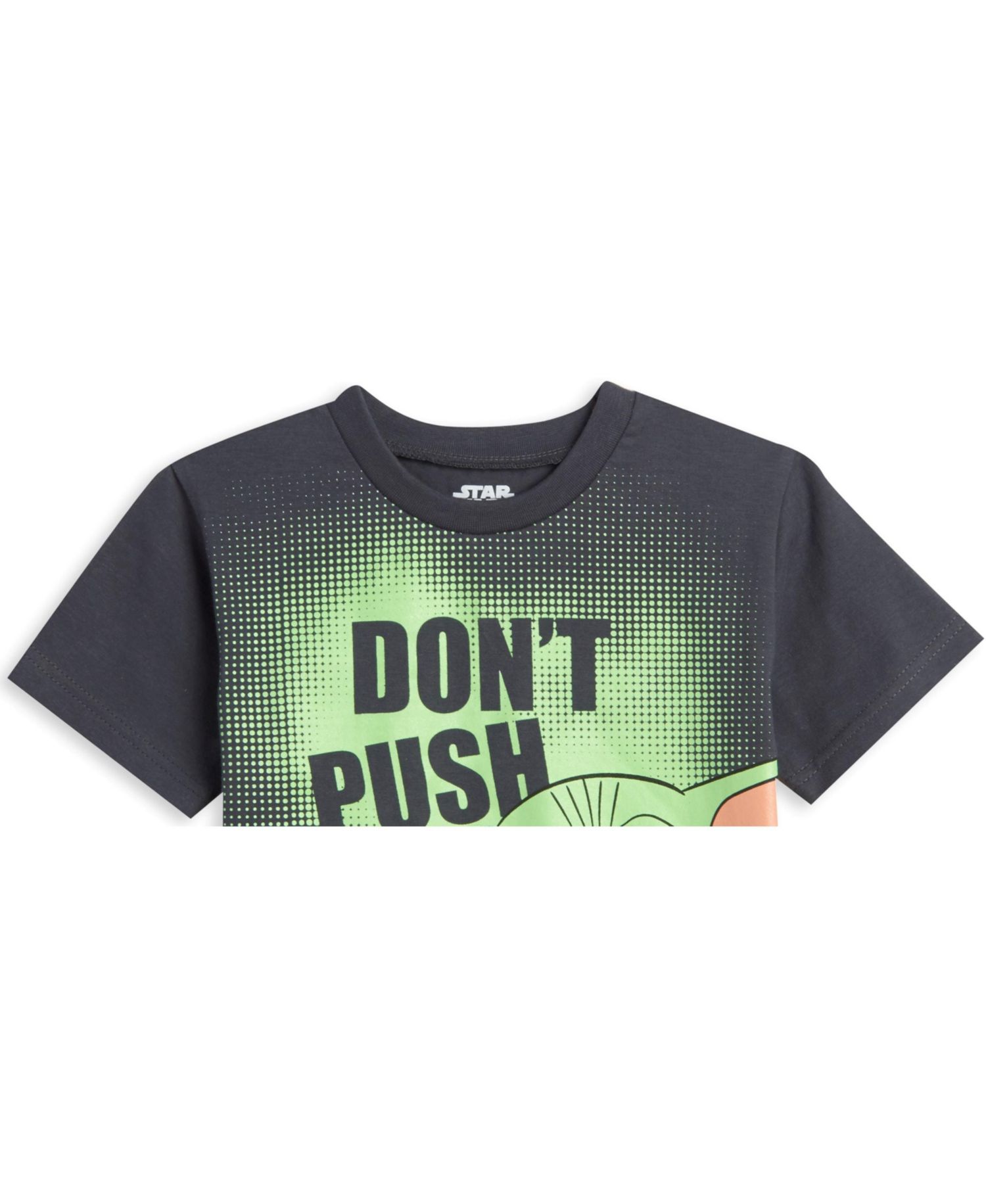 Toddler Boys (2T-5T) Yoda T-Shirt and Mesh Shorts Outfit Set