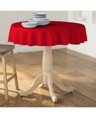 Elegant Round Tablecloth for Dining - Durable, Spill-Proof Fabric, Perfect for Any Occasion
