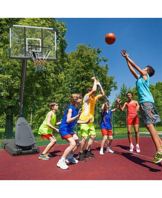 Outdoor Basketball Hoop with Height Adjustment for Versatile Play
