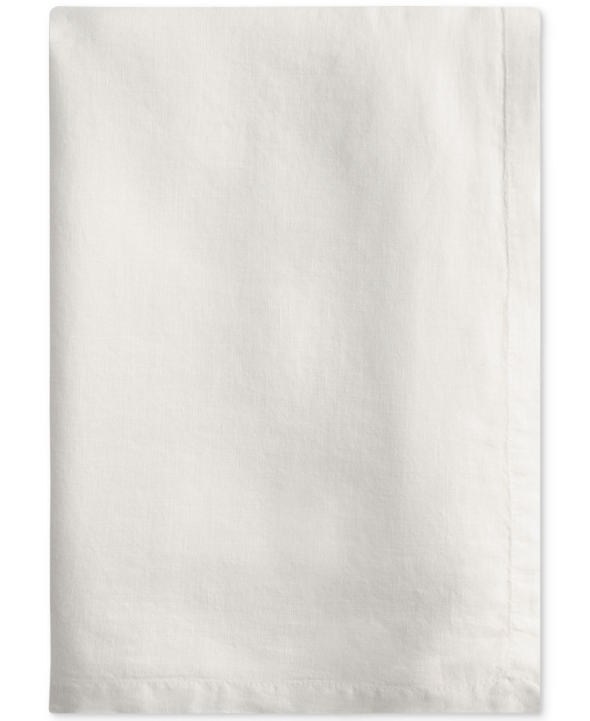 Year & Day Linen Solid-color Tablecloth, 55" X 110" In Moon