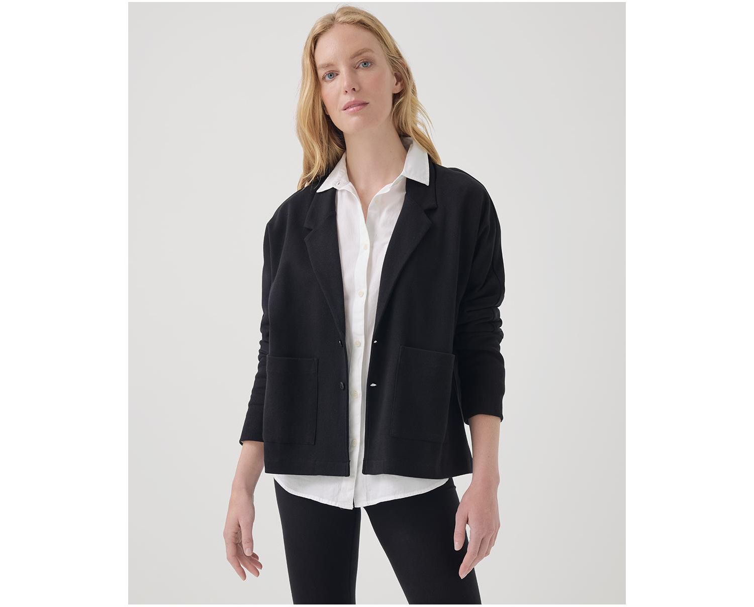 Women's Organic Cotton Airplane Relaxed Blazer