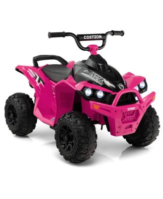 12V Battery Powered Kids Ride On ATV Electric 4-Wheeler Quad Car with MP3 & Ligh