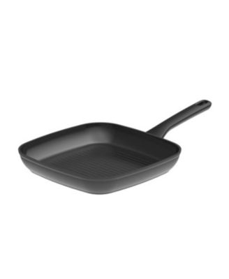 DiNA Helix Recycled Aluminum Nonstick Ceramic Grill Pan, 10.25"