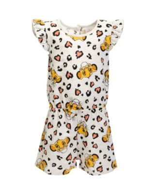 Lion king fashion baby romper