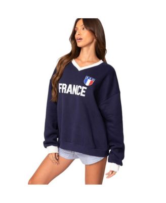 Women's France Oversized Sweatshirt