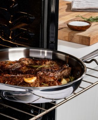 Pro Tri-Ply Stainless Steel, 10 Piece Pots and Pans Set