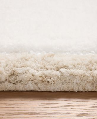 Park Blue Scallop Skid-Resistant Bath Rug, 20" x 32"