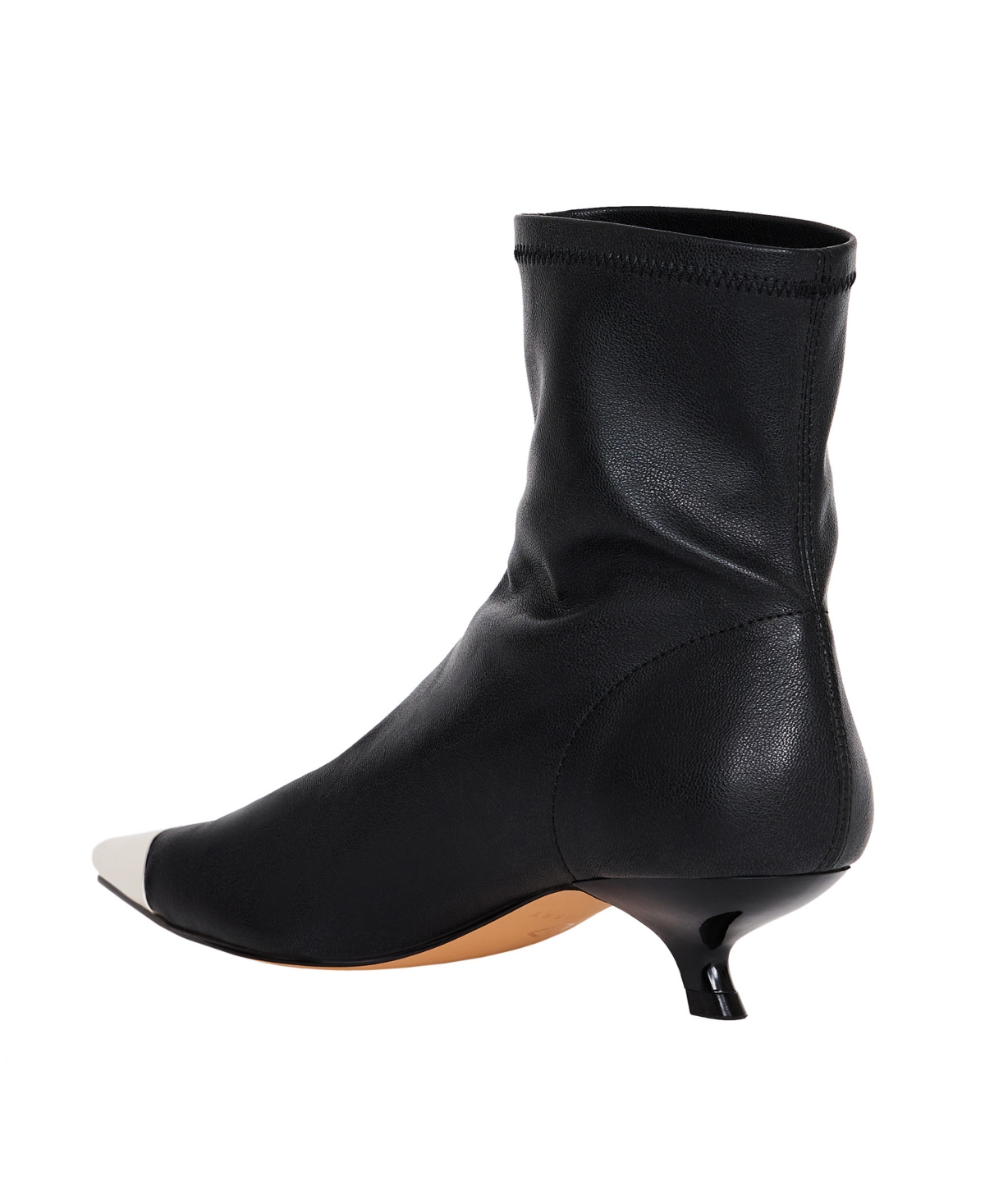 Katy Perry Women's Micro Heel Stretch Booties In Black