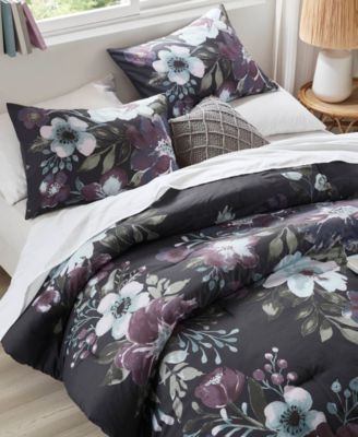 Jolene Floral 3-Pc. Comforter Set, King/California King