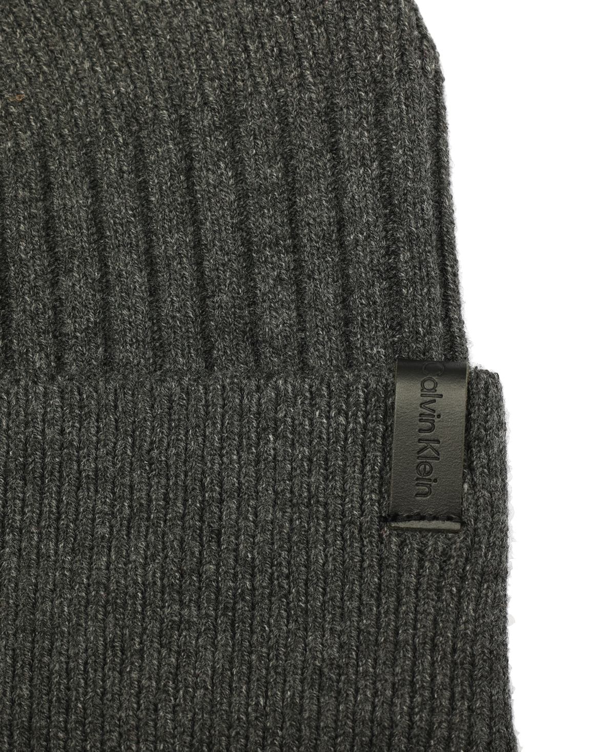 Calvin Klein Men's Mixed Stitch Beanie In Green