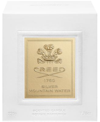 Silver Mountain Water Porcelain Candle, 7.76 oz.