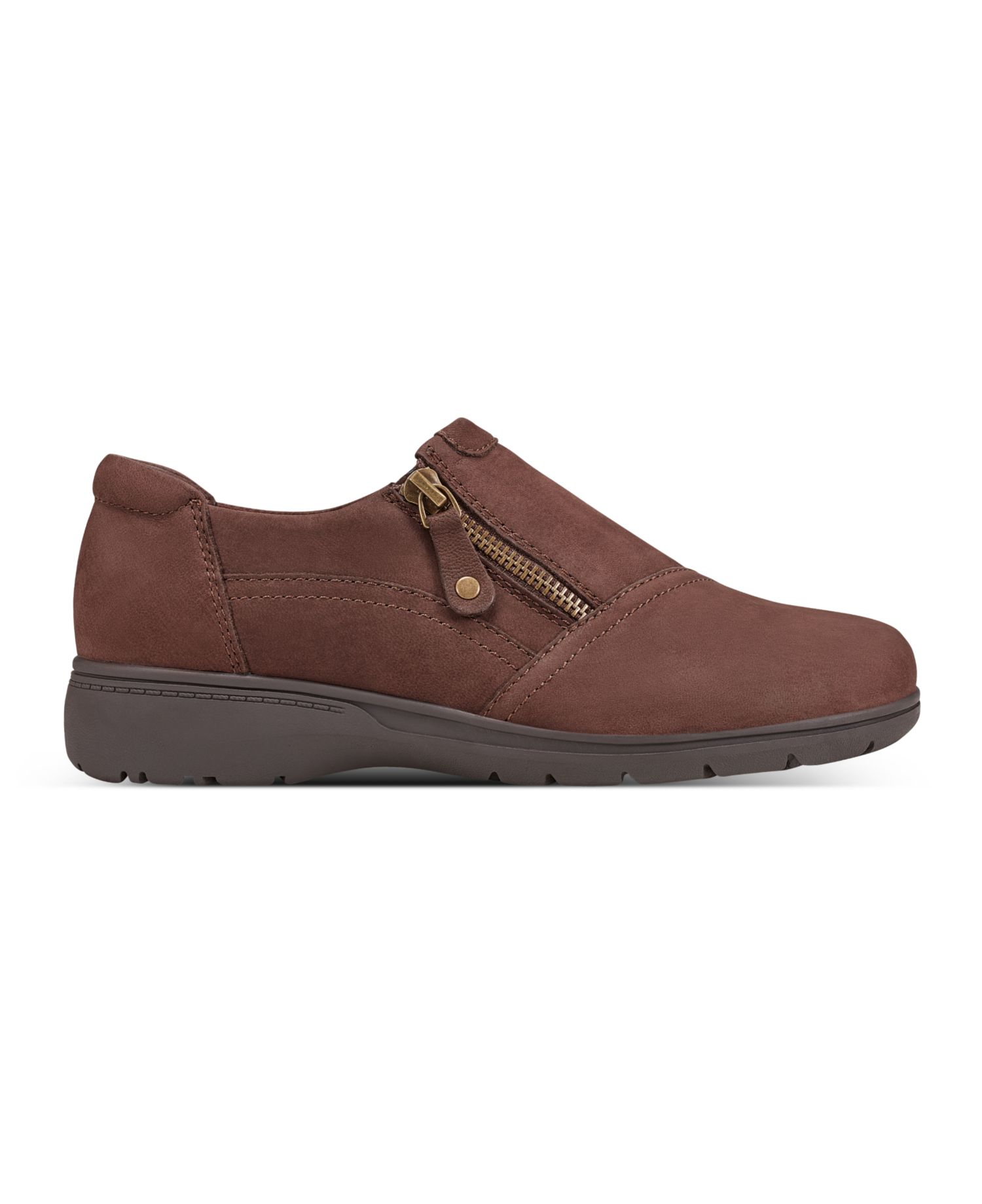 Women's Hallie Leather Side-Zip Shoes