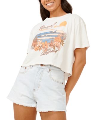 Rip Curl - Juniors' Wave Gliders Cropped T-Shirt