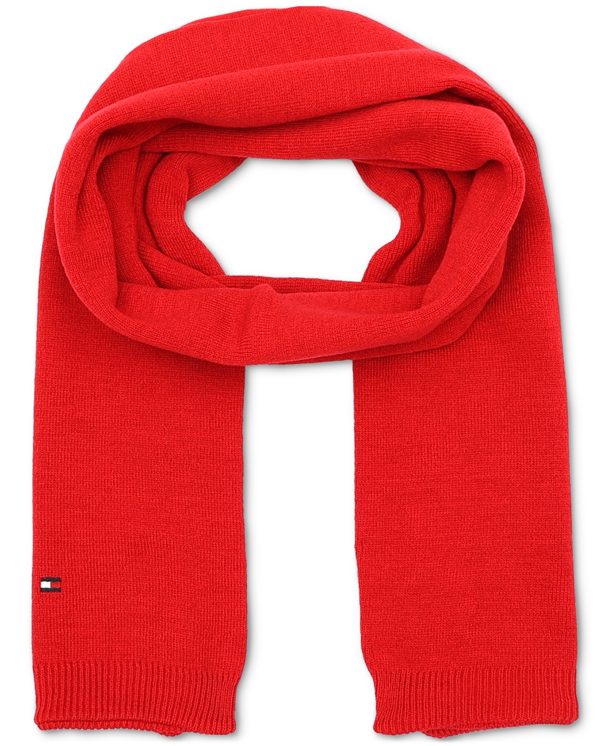 Tommy Hilfiger Men's Flag Embroidery Scarf