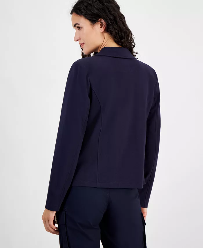 Women's Open-Front Captain's Jacket, Online Only - thumbnail 3