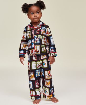 Disney | Macy's - Toddlers Mickey Mouse Window Printed Pajama Set
