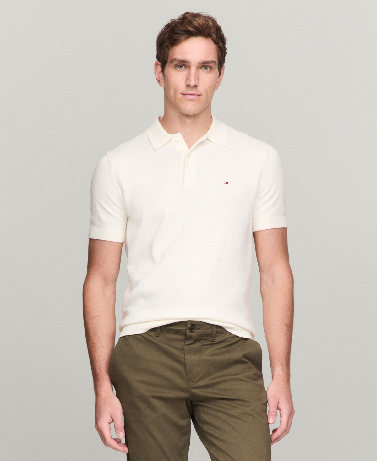 Tommy Hilfiger Men's Pima Cotton Cashmere Polo Shirt