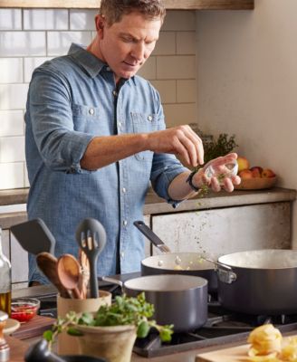 X Bobby Flay Professional Grade Ceramic Nonstick 13-Piece Cookware Set