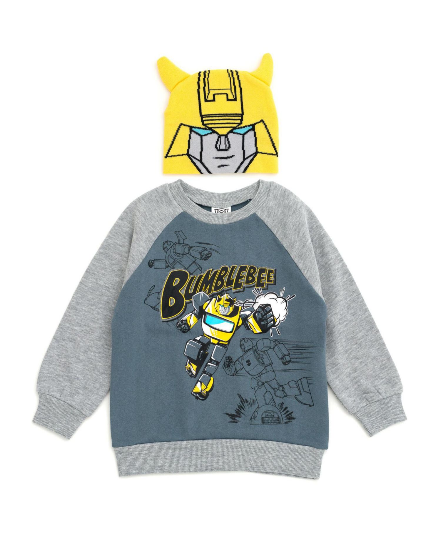 Toddler Boys Toodler 2T-5T Fleece Sweatshirt and Cosplay Costume Hat